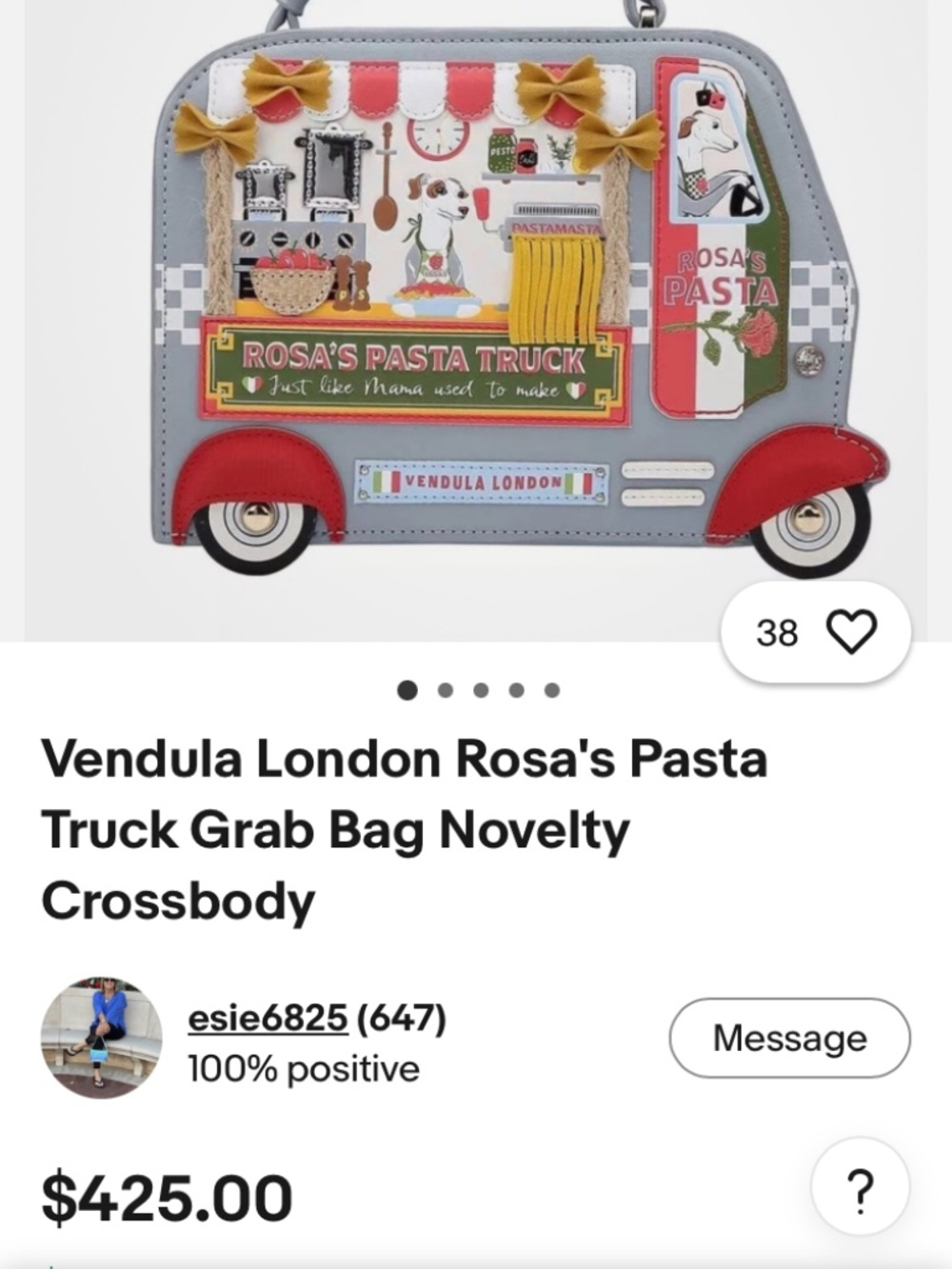 Vendula London Rosa’s Pasta Truck - Picture 10 of 10